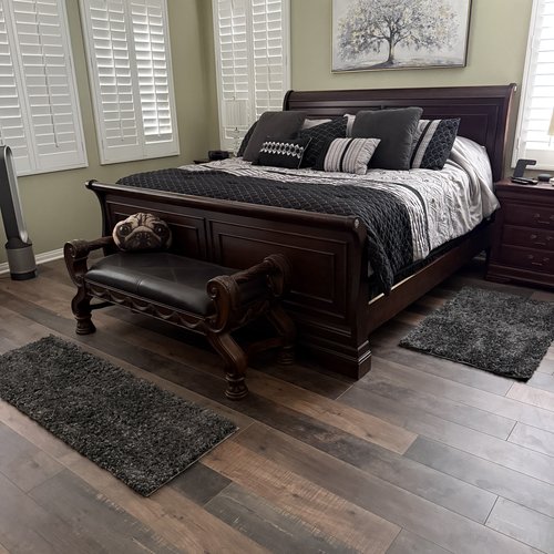 New wood flooring installed in Redlands, CA